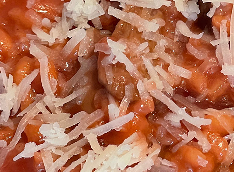 Risotto de remolacha